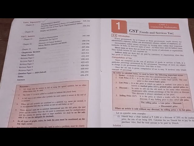 ICSE 10 2023 | Mathematics Page by Page Reduced Syllabus Explanation | Class 10th ICSE | Revised