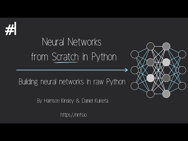 Neural Networks from Scratch - P.1 Intro and Neuron Code