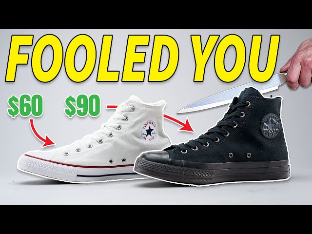 Por qué no deberías comprar Converse baratas: All Star vs Chuck 70