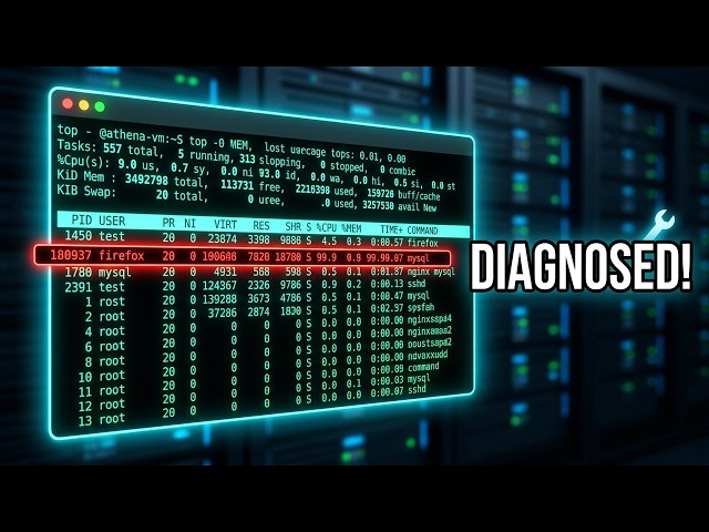 el comando TOP que todo administrador de linux deberia conocer #linux #opensource #comandoslinux
