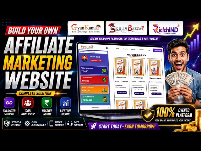 How to Build a Website Like Bizgurukul, LeadsGuru, MillionTrack & GyanKamao (Step-by-Step)