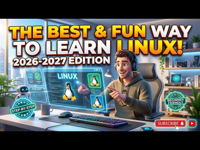 The Fun & Easy Way to Learn Linux in 2026 (Beginner Guide)