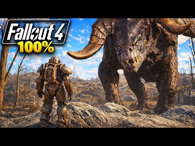 I Completed 100% of Fallout 4... It Was A Grind...