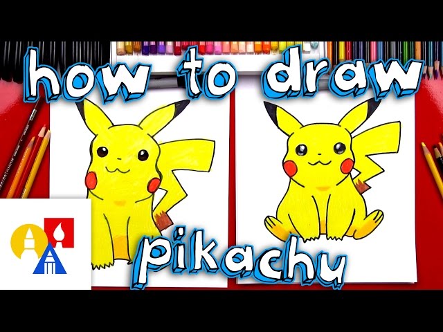 Cómo dibujar Pikachu (con color)