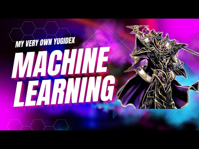 MACHINE LEARNING MODEL THAT READS CARDS!!