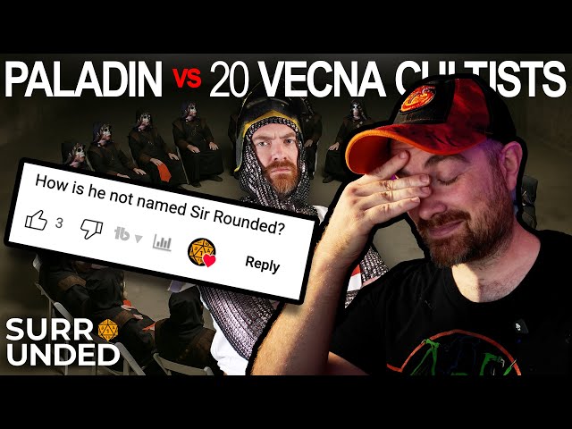 Reacting To Your Comments | Paladin vs 20 Vecna Cultists