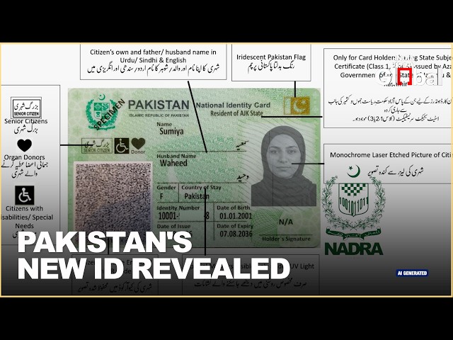 Pakistan Rolls Out New Chipless ID Card With QR Code For Smartphone-Based Verification