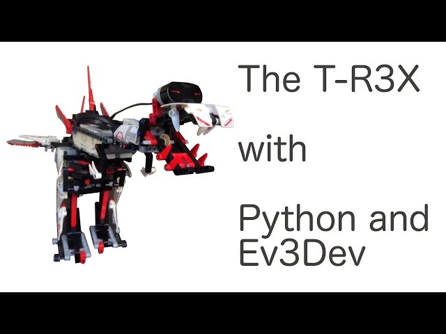Lego Mindstorms - T-Rex with Python and Ev3Dev