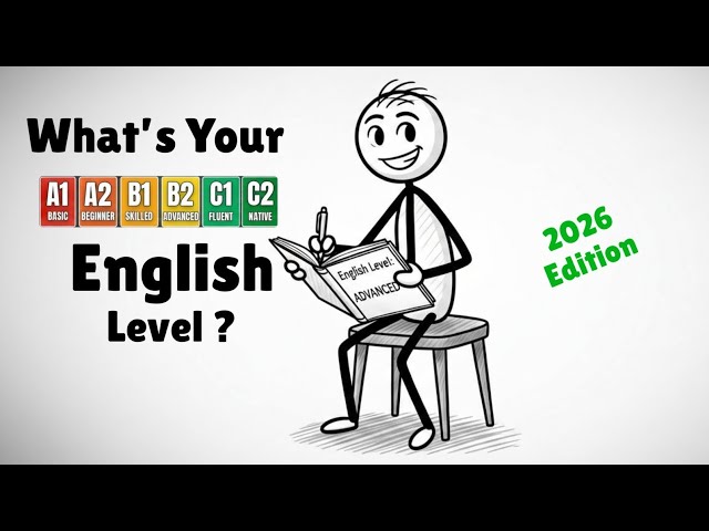 What's Your ENGLISH Level ? Take This Test! (2026 Edition)