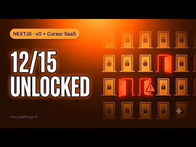 Next.js v0 + Cursor SaaS: Security scan found 12 of 15 routes