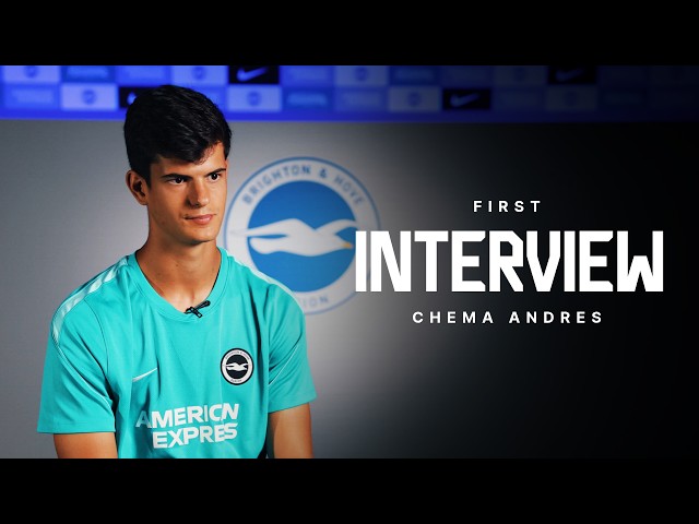 Chema Andres becomes an Albion player | First Interview