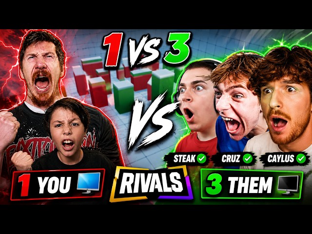 Aiden 1v3 Famous Streamers!🔥🔥