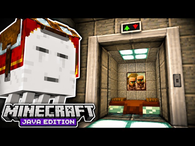 Easy Happy Ghast Elevator Tutorial (JAVA)