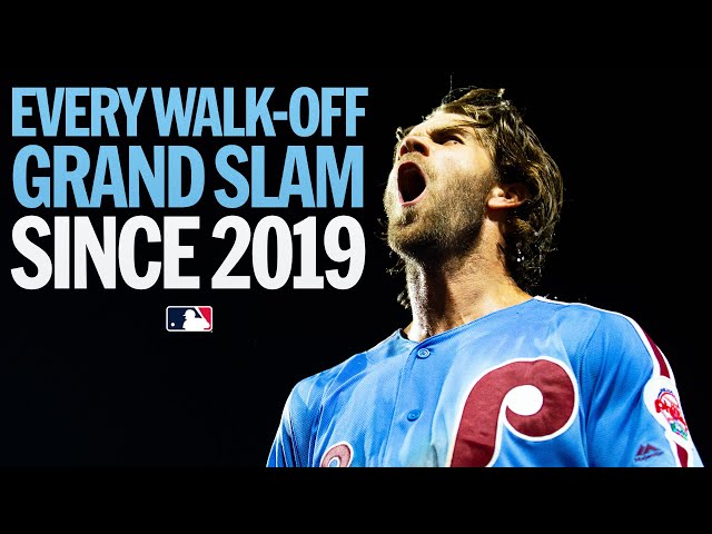 Every WALK-OFF GRAND SLAM in MLB since 2019! (Bryce Harper, Cal Raleigh AND MORE!)