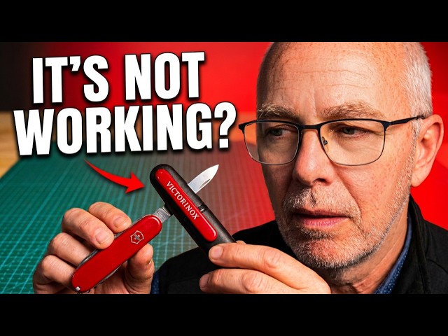 Beginner Sharpener? Why You Can't Get the Victorinox Sharpener to Work!
