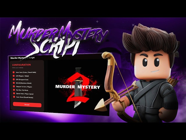 Best Mm2 Script 2026 | SUMMER UPDATE AUTO FARM SCRIPT | MURDER MYSTERY 2 SCRIPT | KEYLESS