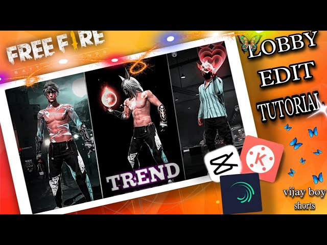 Free fire short video editing tutorial🔥| How To Make FreeFire Lobby Editing | Red Color Grading(XML)