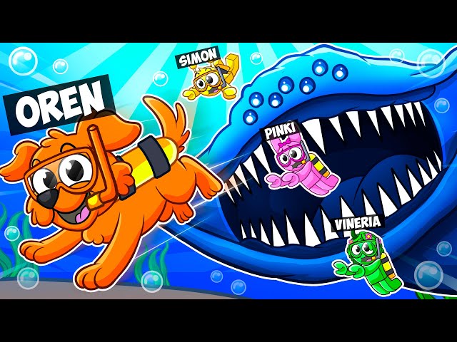 I Became A DOG And Got TRAPPED In The Ocean With SEA MONSTERS In Roblox!