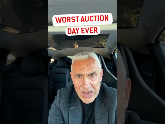 Worst Auction Day in 30 Years 🗞️ Real Estate Market Wrap