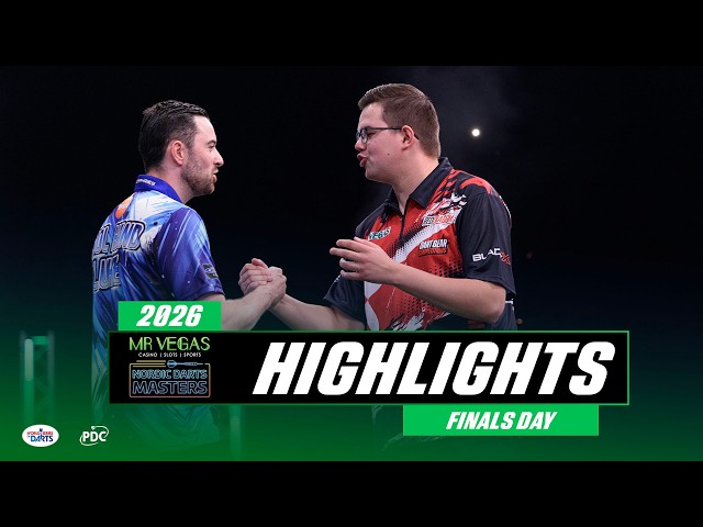 THE KING IN COPENHAGEN! 👑 | 2026 Mr Vegas Nordic Darts Masters | Finals Day Highlights