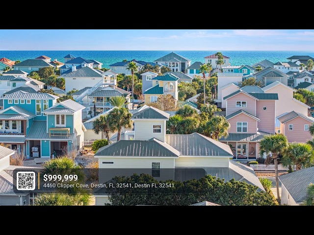 Destin Home For Sale $1000K | 4460 Clipper Cove