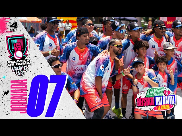 Séptima Jornada | Pelotica de Goma Vacílate Esto ⚾, Se busca al campeón...
