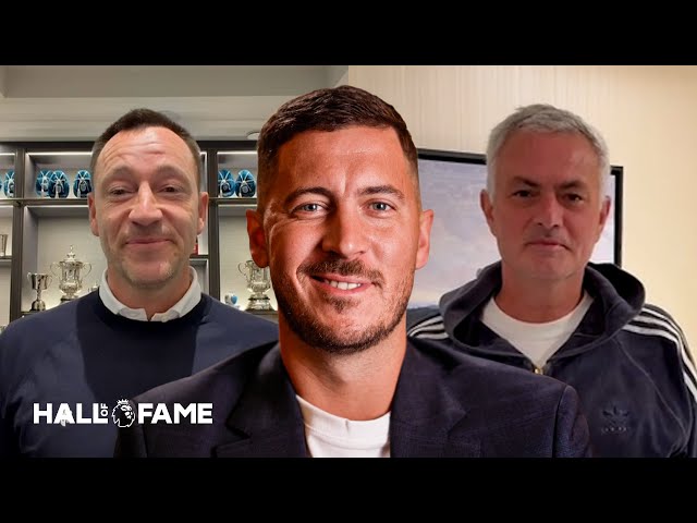 John Terry & Jose Mourinho Pay Tribute To Eden Hazard | Hall of Fame