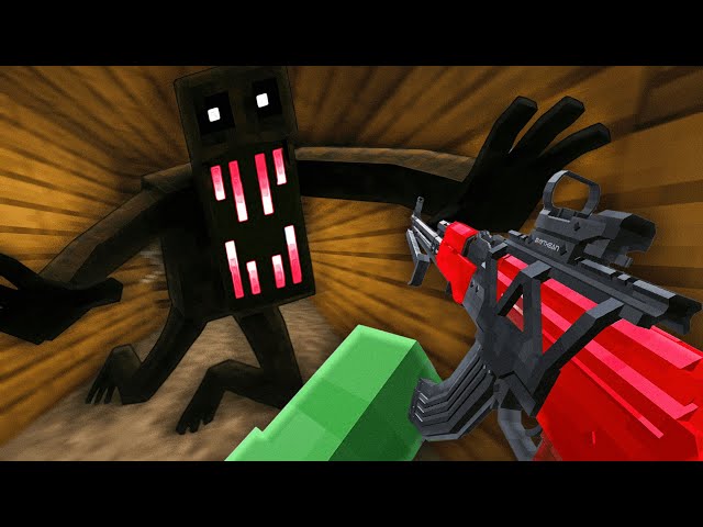 Beating Every Minecraft Horror Mod with Guns