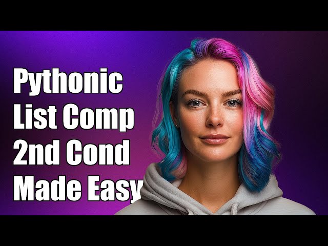 Pythonic way to use the second condition in list comprehensions
