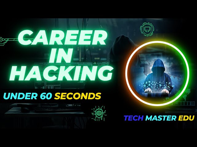 Hacking career under 60 seconds | All about Hacking | Career in hacking | Ethical hacking | #hacking