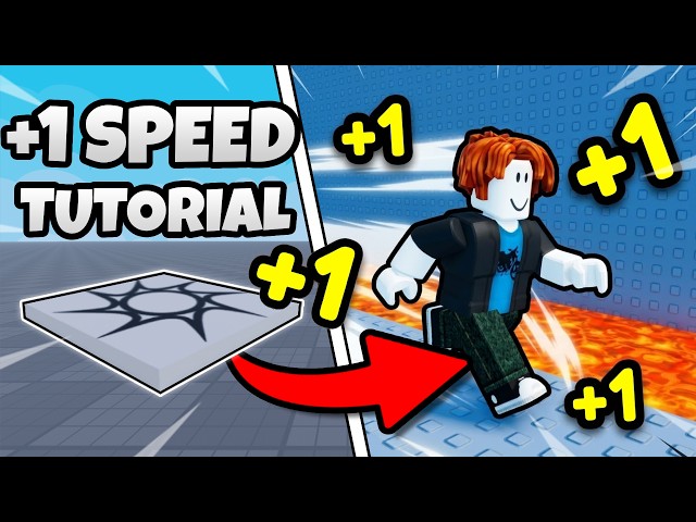CREATE YOUR OWN +1 SPEED ESCAPE IN ROBLOX