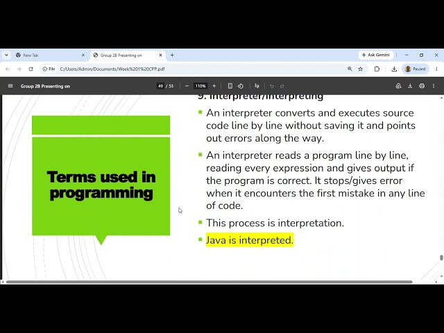 Compilers, Assemblers, Intepreters