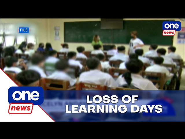 DepEd: 15 instructional days lost due to bad weather | Morning Matters