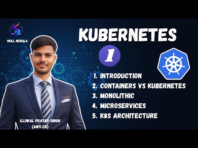 Kubernetes Complete Basics | Architecture, Monolithic vs Microservices | Kubernetes Course in Hindi
