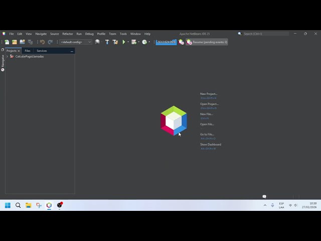 💻Crea tu proyecto para  CalcularPagoDeLlamadas en Java con NetBeans.📝