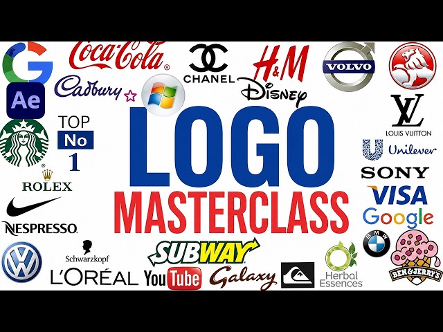 Logo Animation Masterclass (6 Hours) – After Effects Course for Beginners to Pros (Free Projects)