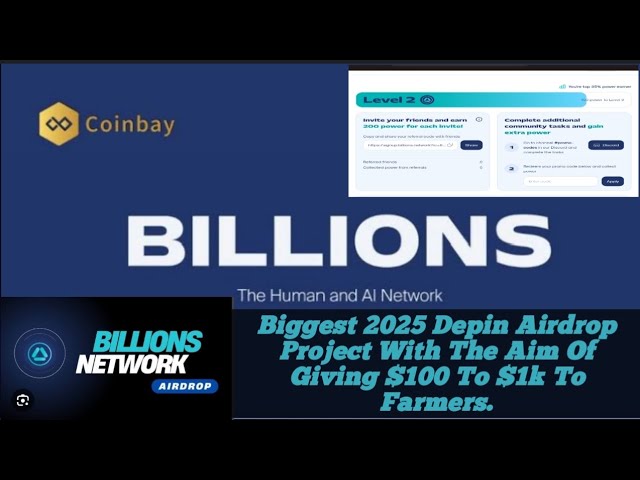 🔥👤 Billions Network Airdrop! 🪙 Build Your Digital Identity & Grab Free Tokens Now! 💰