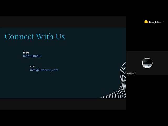 LuxDevHq August Intake — Cohort 9 (2026) Second Information Session