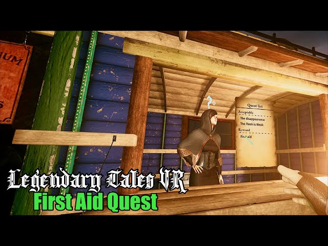 First Aid Quest in Legendary Tales on PSVR2