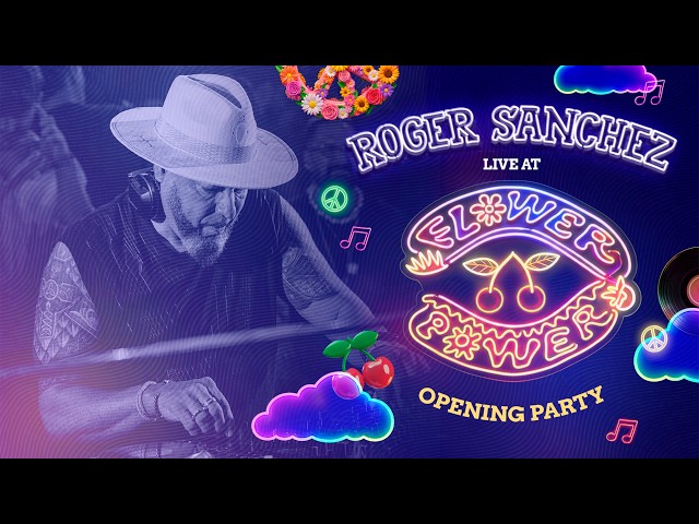 ☮︎ Roger Sanchez EN VIVO en la fiesta de apertura de Flower Power | Pacha Ibiza 2026 ☮︎