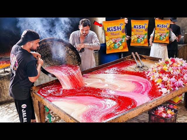 AMAZING PROCESS OF MAKING POPULAR CANDY | HOW HARD CANDY IS MADE | MEGA FOOD FACTORY IN PAKISTAN