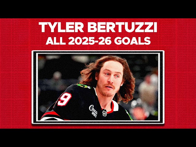 Tyler Bertuzzi | All 32 Goals From 2025-2026