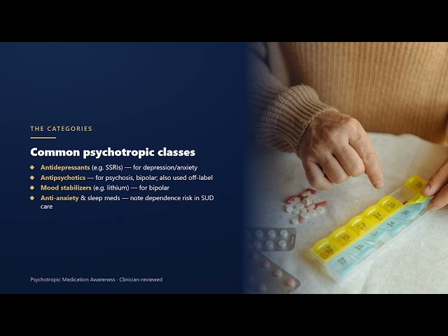 Psychotropic Medication Awareness (Quiz-Free)