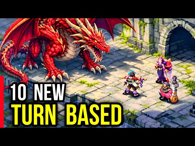Top 10 NEW TURN BASED games RPG Android | Top UPCOMING Turn Based (GACHA) Games Mobile