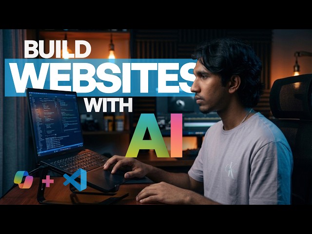 Build Websites with AI in Minutes (GitHub Copilot + VS Code Tutorial)