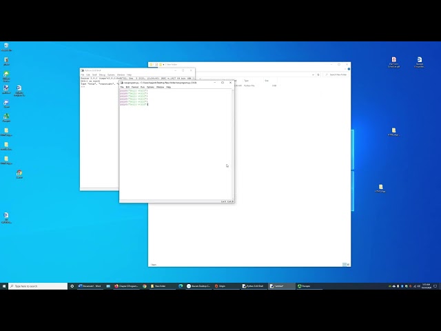 Create and Run a Python .py File—and Submit Code with Output