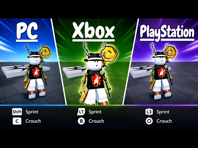 How to Add PC & Controller Controls UI in Roblox Studio