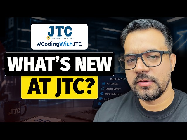 What’s new at JTC ( RANDOM LIVE)
