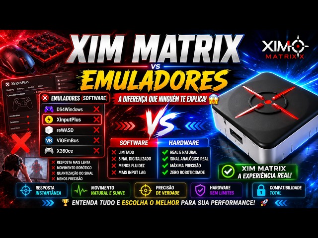 🔥 XIM MATRIX vs EMULATORS: THE DIFFERENCE NOBODY EXPLAINS TO YOU! 🤯🎯