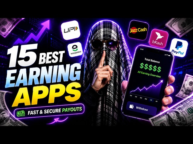 15 Best Online Earning Apps That Actually Work (2026)🔥